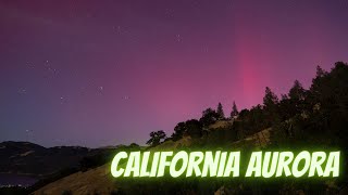 California Aurora Borealis RARE [upl. by Arretal876]