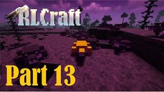 RlCraft  Searching for a GOLDEN book wyrm Part 13 [upl. by Aliuqa467]