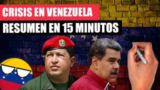 ✅ La CRISIS de VENEZUELA en 15 minutos  ¿Por qué Venezuela está siempre en crisis [upl. by Coleville555]