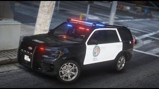 FiveM Vanilla LSPD Police Car Pack  LoreFriendly  Templates  Callsigns [upl. by Ahsekam943]