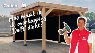 Hoe maak ik de overkapping ‘Delft’ dicht Ontdek het in 3 stappen [upl. by Waddell130]