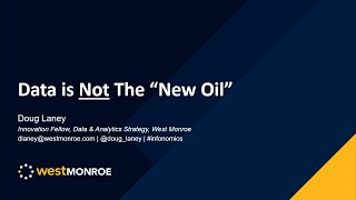 Opening Keynote Data Is Not the New Oil [upl. by Sigfrid]