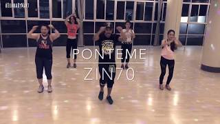 Zumba Fitness  Ponteme Dembow ZIN70  Choreography by Zin™ Mart [upl. by Hillel]