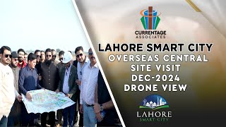 Lahore Smart City Development Update Dec 2024  Site Visit  Drone Views [upl. by Agnesse]