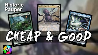 3 Historic Pauper Decks Best Decks for MTG Arena Historic Pauper Midweek Event [upl. by Akerdal]