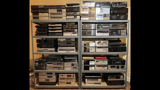 Vintage Hifi CD Players Collection From the early 80s rare and beautiful gems [upl. by Osterhus]