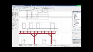 ArchiCAD 15 Workflow 01  Bauantrag Carport Layout und PDF Print [upl. by Kriste]