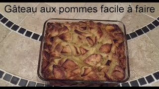 Gâteau aux pommes facile à faire [upl. by Aletta479]