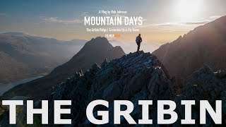 The Gribin Ridge  A perfect first Grade 1 Scramble in Eryri Snowdonia  Walk  Scramble  Fly [upl. by Kasey]