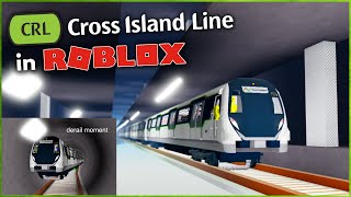 CROSS ISLAND LINE IN ROBLOX [upl. by Aisital]