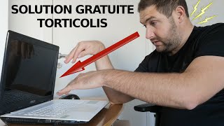 Remède gratuit et naturel au torticolis fabrication dune rehausse de bureau pour votre ordinateur [upl. by Roderic]