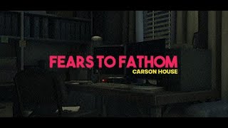 fears to fathom carson house 😯 live gameplay horrorgaming [upl. by Annodal]