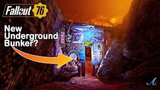 Fallout 76  Underground Bunker Camp Build [upl. by Runstadler871]