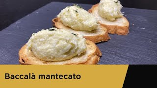 Baccalà mantecato gourmet [upl. by Eneleuqcaj527]