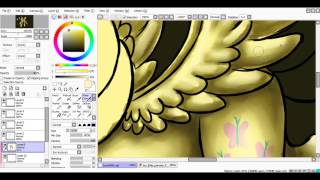 SpeedPaint Fluttershys forest [upl. by Gipps861]