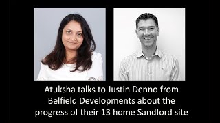 Atuksha interviews Justin Denno from Belfield Developments [upl. by Asyl638]