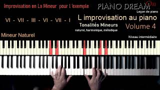 Improvisation en La mineur pour lexemple Volume 4 [upl. by Weksler]