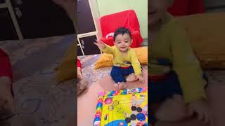 Activities of 6 months old baby part 1  babyactivies babydevelopment cute baby babygirl [upl. by Leizahaj404]