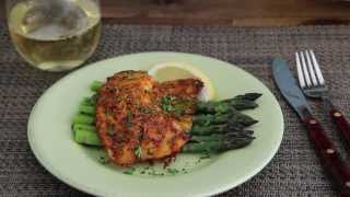 Parmesan Crusted Tilapia Fillets  Fish Recipe  Allrecipescom [upl. by Ididn]