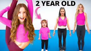 All Ages Compete in Gymnastics ft Rebecca Zamolo [upl. by Vassell]