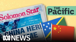 Solomon Star newspaper promises to promote China  The Pacific  ABC News [upl. by Wade]