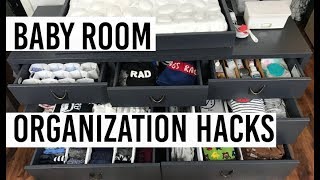 Baby Room Organization HACKS  HOME STYLE [upl. by Yeleak]