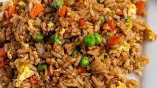 spicy vegetable fried rice  healthy breakfast recipe food healthybreakfast breakfast [upl. by Onavlis]