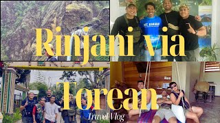 Mount Rinjani via Torean Part 3 [upl. by Tsepmet540]