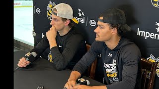 Sarnia Sting Postgame Press Conference [upl. by Ahseket]