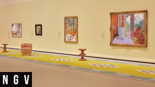 NGVs Pierre Bonnard  Designed by India Mahdavi exhibition introduction [upl. by Ardnaik]