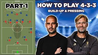 How to Play the 433 Formation  Buildup amp Pressing in 433  Part1  Coach Nouman [upl. by Apeed915]