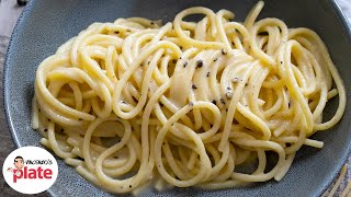 How to Make BEST CACIO E PEPE PASTA [upl. by Frey]