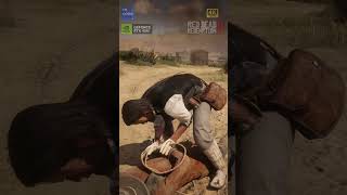 Red Dead Redemption 2 Lasso skills shorts rockstargames rdr2 gaming gameplay [upl. by Ymerej]