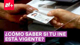 ¿Cómo saber si mi credencial del INE está vigente para votar en las Elecciones 2024  N [upl. by Settle108]