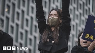 Women fight back as South Korea tries to abolish its Gender Equality Ministry – BBC News [upl. by Otho]