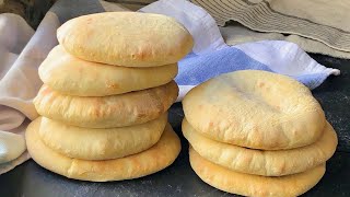 PAN DE PITA árabe con y sin horno Tan fácil que no lo volverás a comprar [upl. by Tibbetts939]