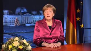 Bundeskanzlerin Angela Merkel Neujahrsansprache für 2015 [upl. by Haye775]