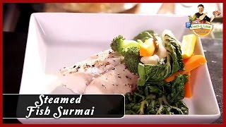 Steamed Fish Recipe Surmai with Fresh Vegetables  Chef Vicky Ratnani  Indian Style Food Recipes [upl. by Magnum]