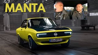 Opel Manta GSe ElektroMOD  Design team chat to Nobby [upl. by Niwdla145]