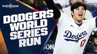 ITS TIME FOR DODGER BASEBALL Every Dodgers postseason highlight leading to the World Series [upl. by Jr]