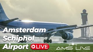 🔴 Live arrivals at Amsterdam Schiphol Airport [upl. by Ankney666]