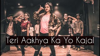 Teri Aakhya Ka Yo Kajal  ONE TAKE  Tejas Dhoke Choreography  Dancefit Live ​ [upl. by Puna986]