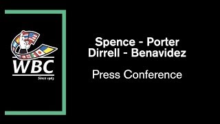 Spence  Porter Press Conference [upl. by White]