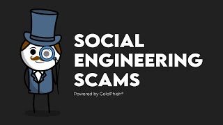 What are Social Engineering Scams and how to avoid them  GoldPhish [upl. by Kerge378]