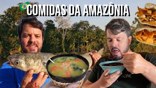 40 tipos de COMIDAS da AMAZÔNIA  RIO4FUN [upl. by Eeznyl]