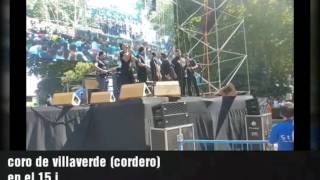 Coro de Villaverde en el 15j [upl. by Carberry]