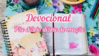 O que é Como fazer Devocional PÃO DIÁRIO  Diário de oração [upl. by Eliathas]