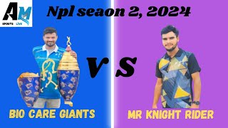 Mr knight Rider VS Bio care giants NPL Season 2 2024 [upl. by Sirovaj95]