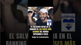 El Salvador Entra en el GRAN KING de los países más seguro del mundo short noticias bukele [upl. by New429]