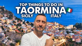 Top 10 things to do in Taormina Sicily  Italy Travel Vlog [upl. by Adamina]